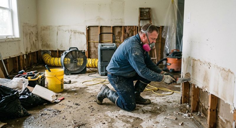 Flood Damage Restoration in Gilbert, AZ